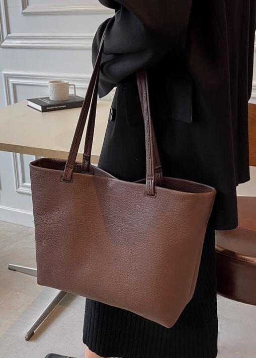 Reyna Sac Cabas Femme – Design Minimaliste Spacieux en Simili-Cuir Durable