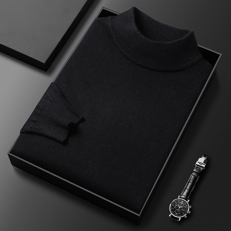Ryan Pull Homme Zima Poloviční stojáček – Teplá pletenina a elegantní styl