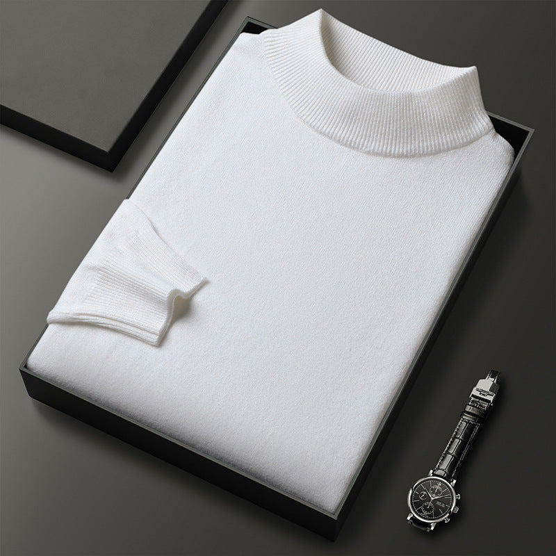 Ryan Pull Homme Zima Poloviční stojáček – Teplá pletenina a elegantní styl