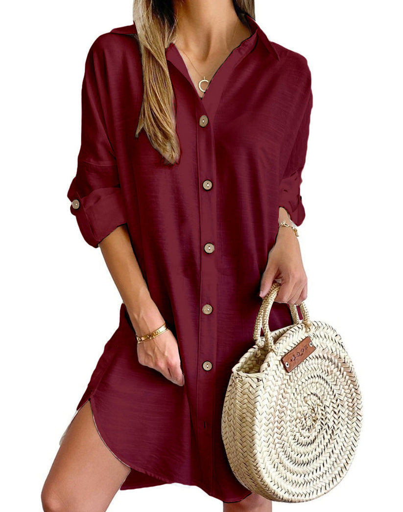 Nova Robe Chemise Femme – Lehké letní šaty s neformální elegancí a volným střihem