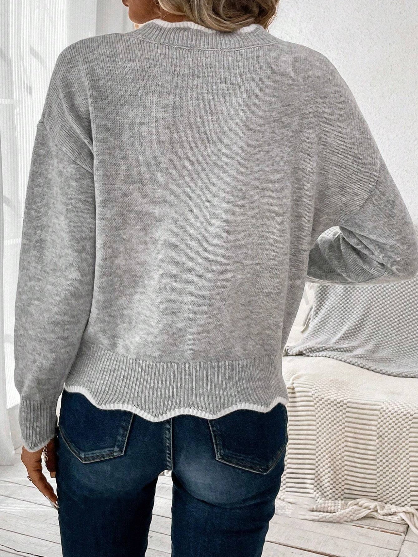 Sienna Pull Femme – Suéter casual de punto suave y cálido para otoño/invierno