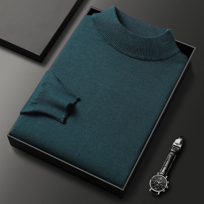Ryan Pull Homme Zima Poloviční stojáček – Teplá pletenina a elegantní styl