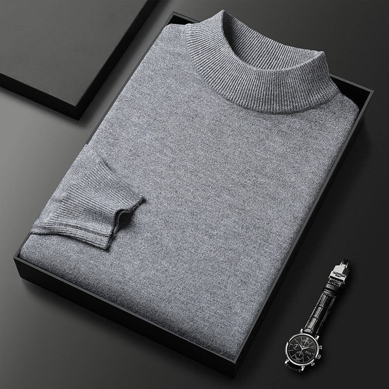 Ryan Pull Homme Zima Poloviční stojáček – Teplá pletenina a elegantní styl