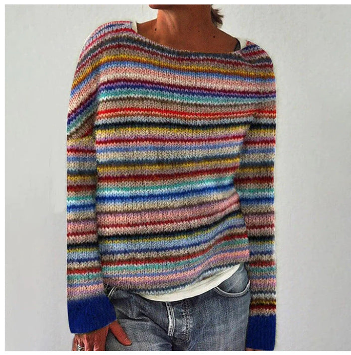 Addilyn Pull Femme – Chaud en Laine pour l’Automne & Style Élégant