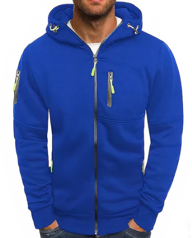Ealdred Herenvest – Comfortabele Rits-Hoodie van Premium Katoen & Moderne Stijl