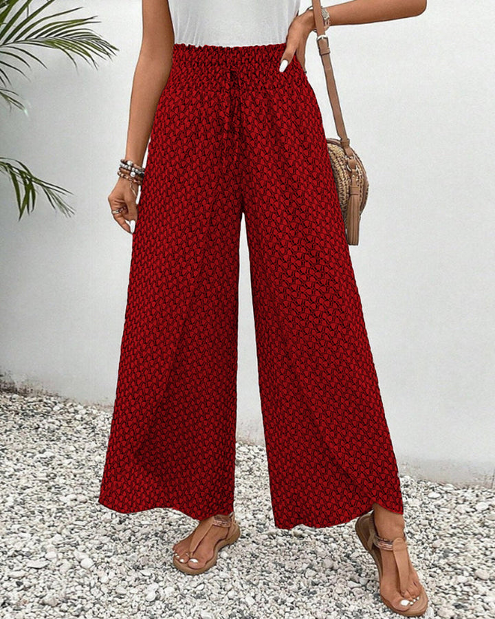 Henriette Pantalon Large Femme – Vysoký pas, lichotivý střih a pohodlná látka