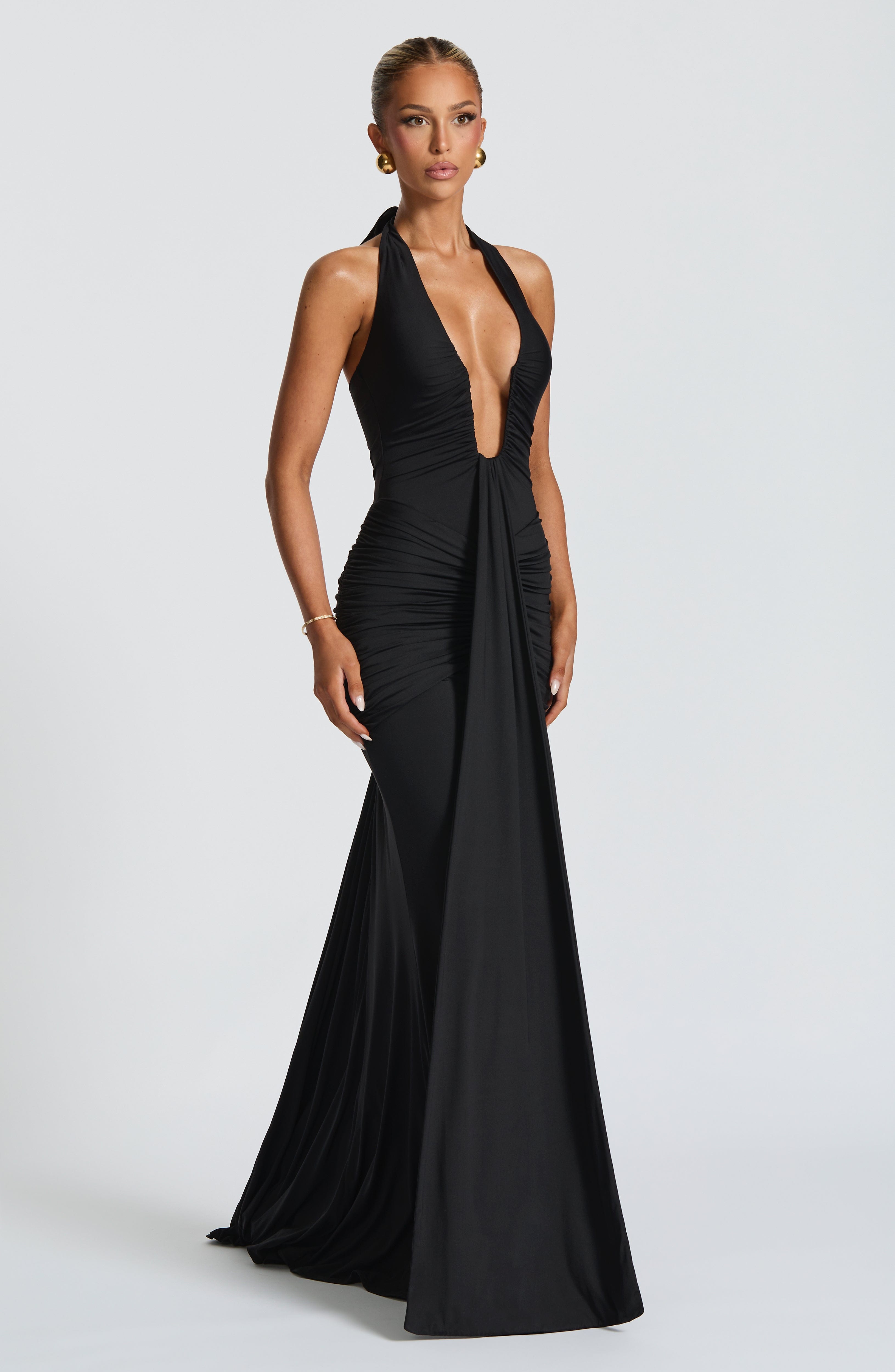 Dorothie Lang Kjole Dame – Elegant Maxi Sommerkjole med Flytende Snitt og Feminint Stil