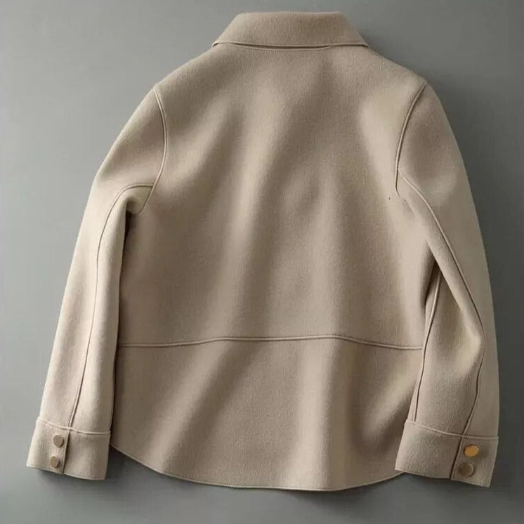 Casaco Feminino Elegante Emilie – Casaco em Algodão Sofisticado e Versátil com Estilo Intemporal