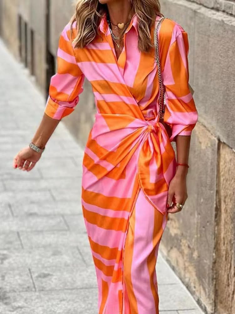 Robe portefeuille femme Miral – Croială elegantă, siluetă flatantă & design estival
