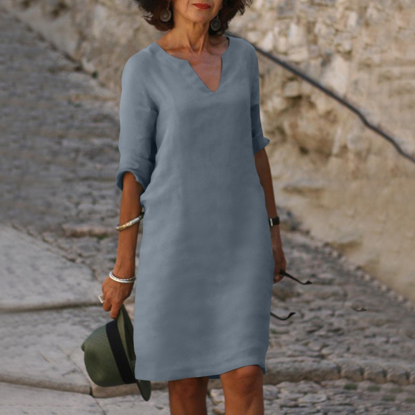 Robe Femme Laura – Robe d'Été Élégante au Design Unique et à la Coupe Confortable