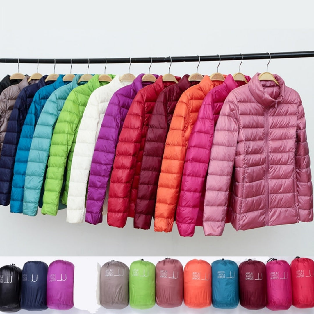 Aurora Veste Femme – Veste Imperméable Ultra-Légère & Polyvalente pour Mi-Saison