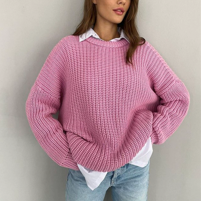 Heidi Світшот Жіночий – Світшот Вільного Крою з М’якої В’язаної Тканини Стильний і Зручний для Перехідного Сезону