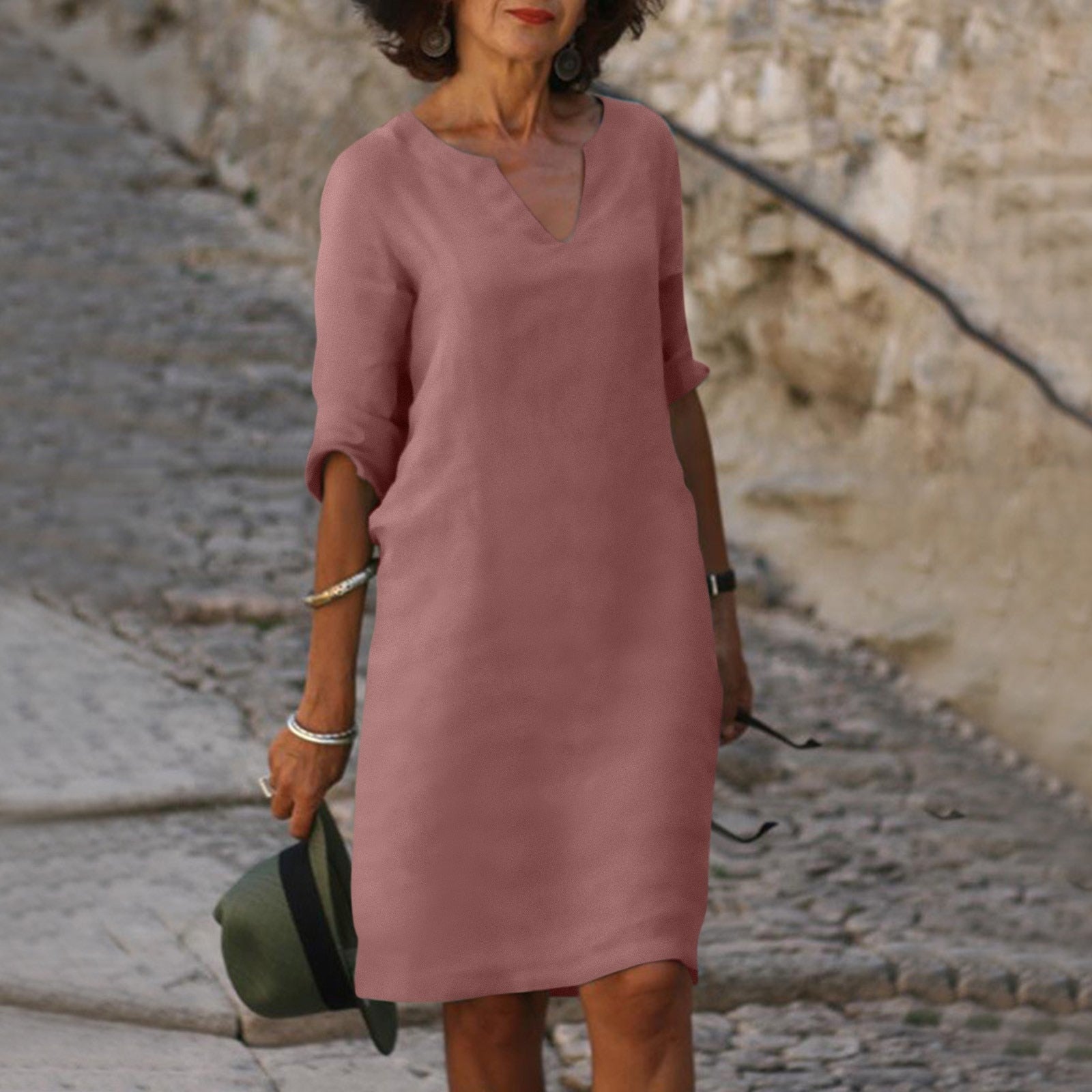 Robe Femme Laura – Robe d'Été Élégante au Design Unique et à la Coupe Confortable