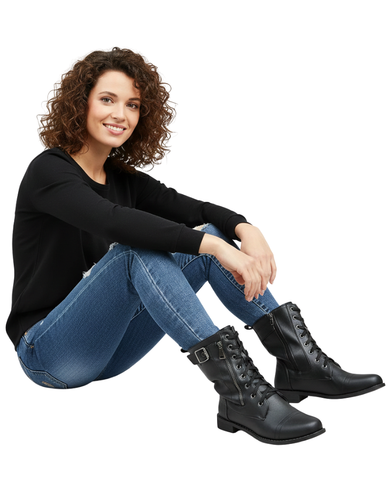 Helen Bottes Femme – Wygodne Buty do Chodzenia z Wsparciem i Amortyzującą Podeszwą