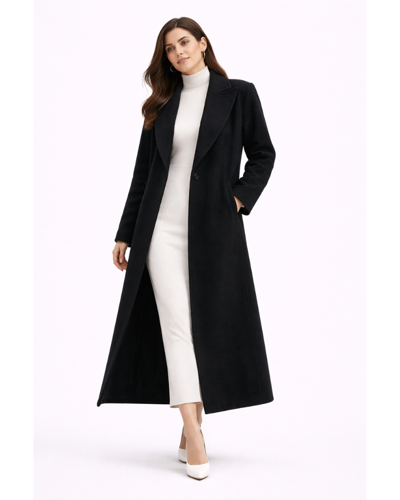 Summer Manteau Femme – Kabát Oversize Teplý & Pohodlný z Měkké Tkaniny pro Zimu