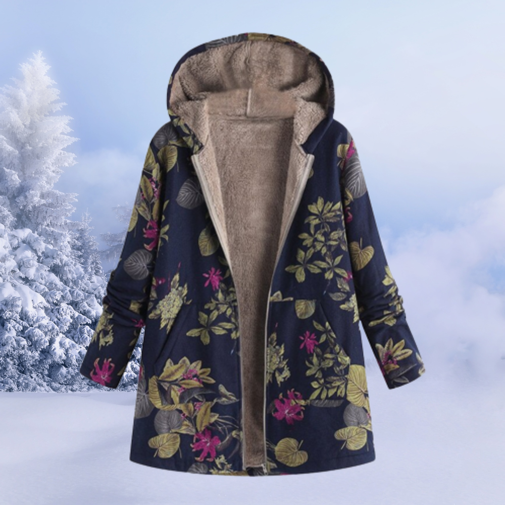 Cleo Veste Femme – Veste Douillette à Capuche Confortable & Moderne pour l’Hiver