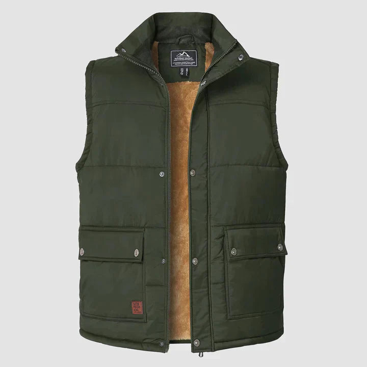 Mark Gilet Homme – Bodywarmer fără mâneci cu buzunare practice & confort zilnic