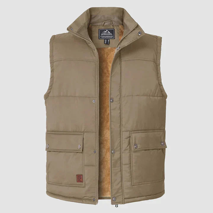 Mark Gilet Homme – Bodywarmer fără mâneci cu buzunare practice & confort zilnic