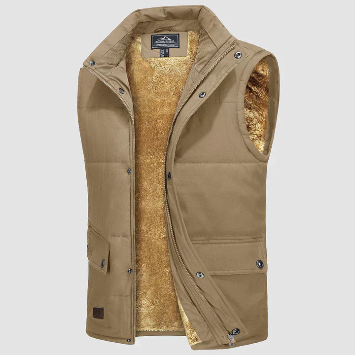 Mark Gilet Homme – Bodywarmer fără mâneci cu buzunare practice & confort zilnic