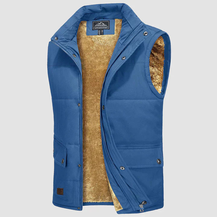 Mark Gilet Homme – Bodywarmer fără mâneci cu buzunare practice & confort zilnic