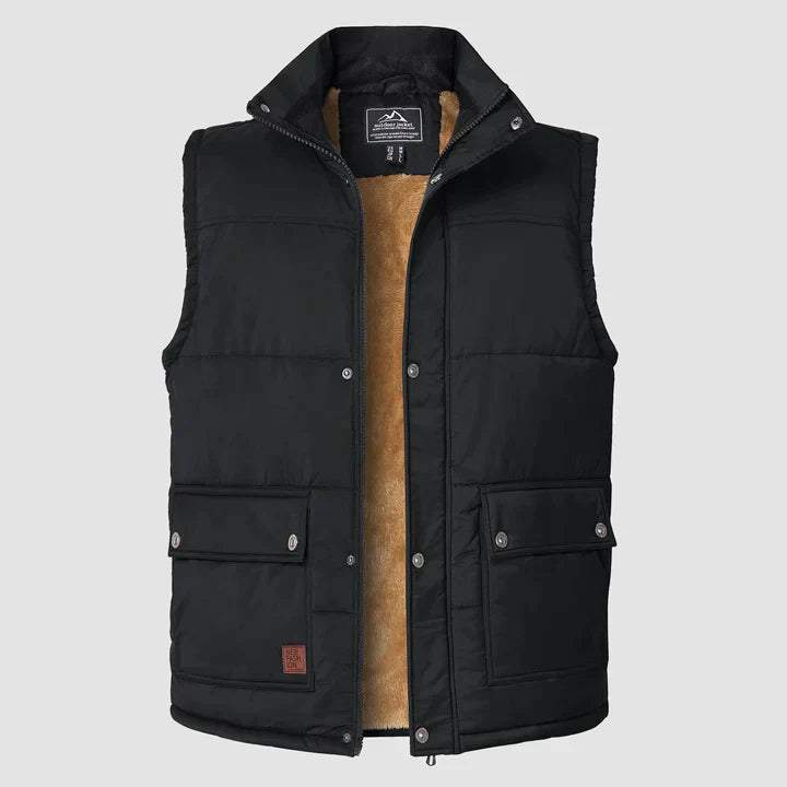 Mark Gilet Homme – Bodywarmer fără mâneci cu buzunare practice & confort zilnic