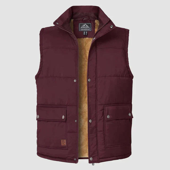 Mark Gilet Homme – Bodywarmer fără mâneci cu buzunare practice & confort zilnic