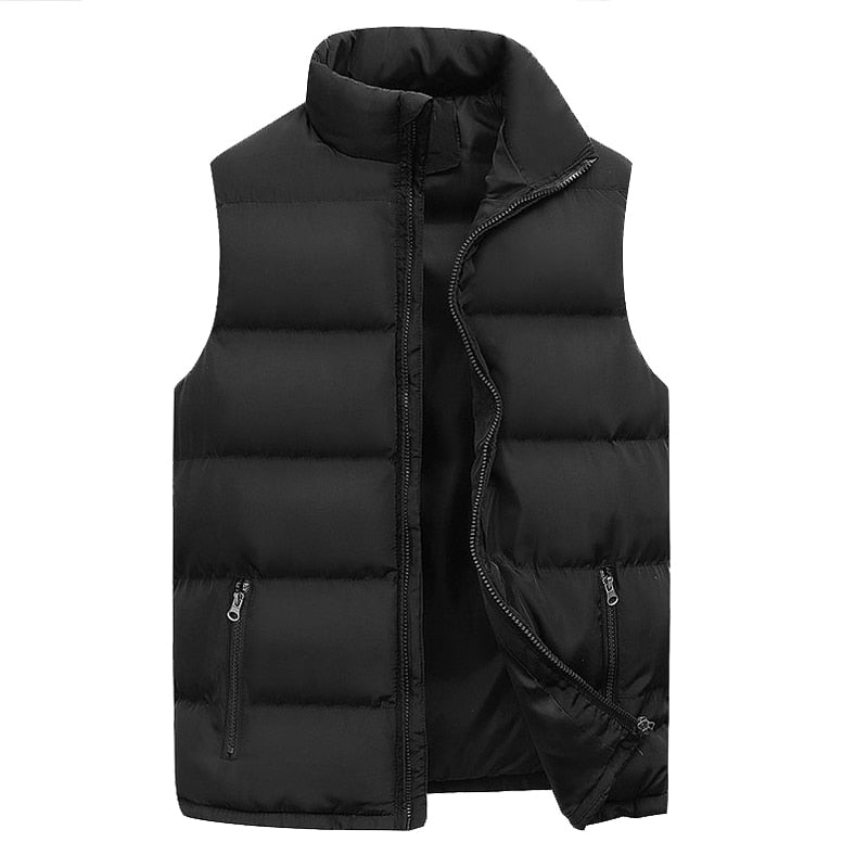 Hugo Gilet Homme – Elegantní prošívaná vesta s teplou podšívkou a zipovými kapsami