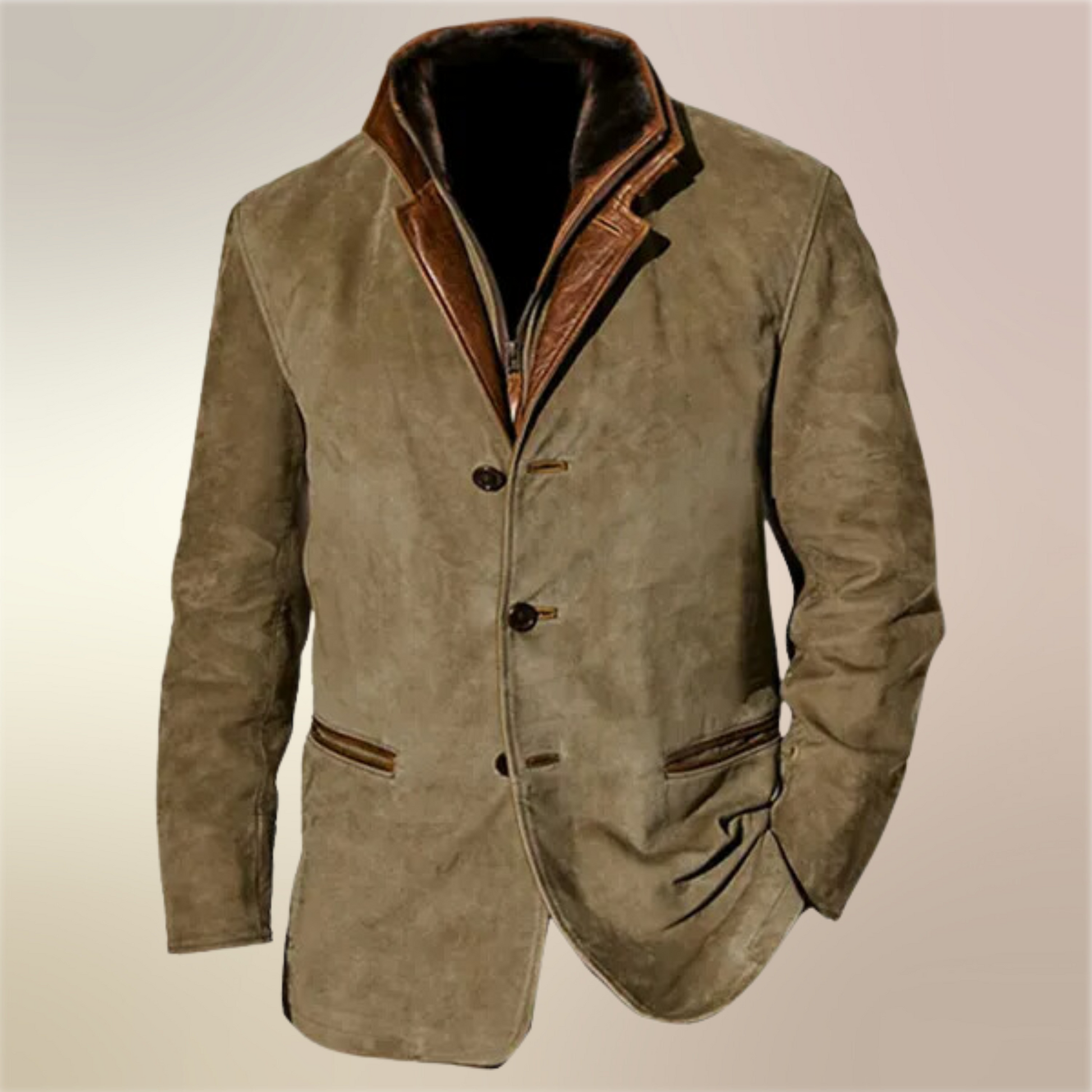 Aaron Vintage Jas Heren – Klassieke Elegante Jas Retro Stijl & Modern Comfort