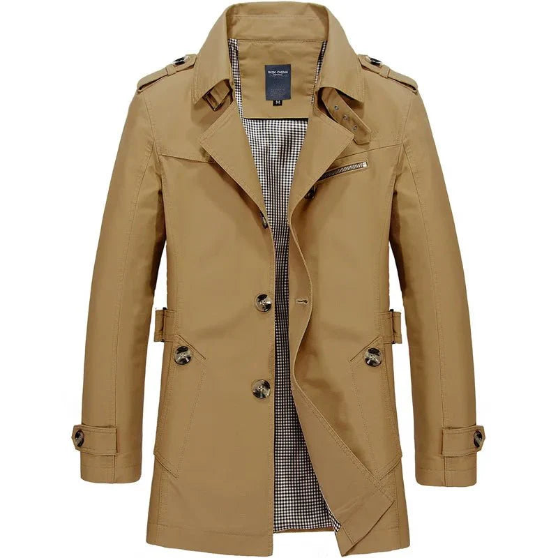 Veste d’Hiver Décontractée pour Homme Baron – Stil Mid-Lang Hochwertig, Warm und Raffiniert