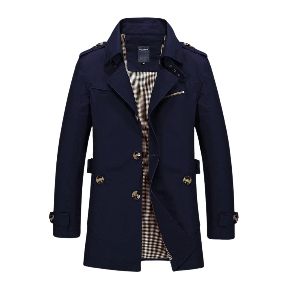 Veste d’Hiver Décontractée pour Homme Baron – Stil Mid-Lang Hochwertig, Warm und Raffiniert