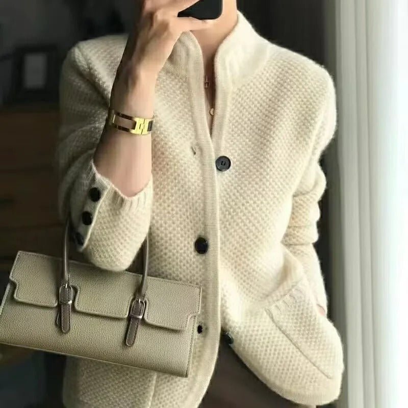 Kardigan damski Xyla – wygodny i elegancki kardigan w eleganckim i wygodnym stylu