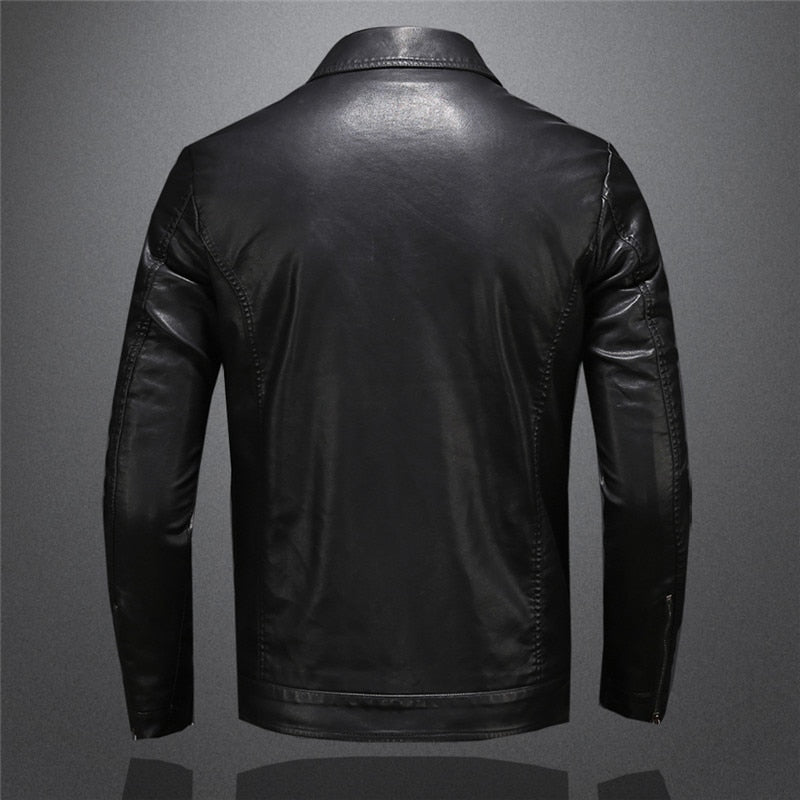 Robert Premium Leren Herenjas – Tijdloze Stijl, Duurzaam & Elegant