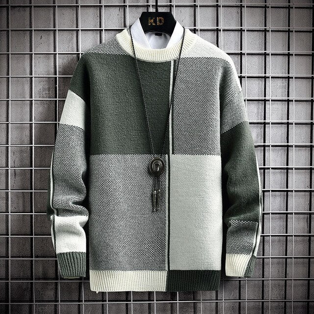 Clyde Pull Homme Tricot Douillet – Warmer & Eleganter Strick für Winter und Zwischensaison