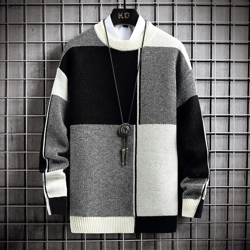 Clyde Pull Homme Tricot Douillet – Warmer & Eleganter Strick für Winter und Zwischensaison