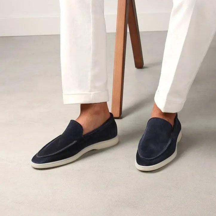 Edward mokasíny pánské – elegantní semišové boty s pohodlnou podrážkou a univerzálním stylem