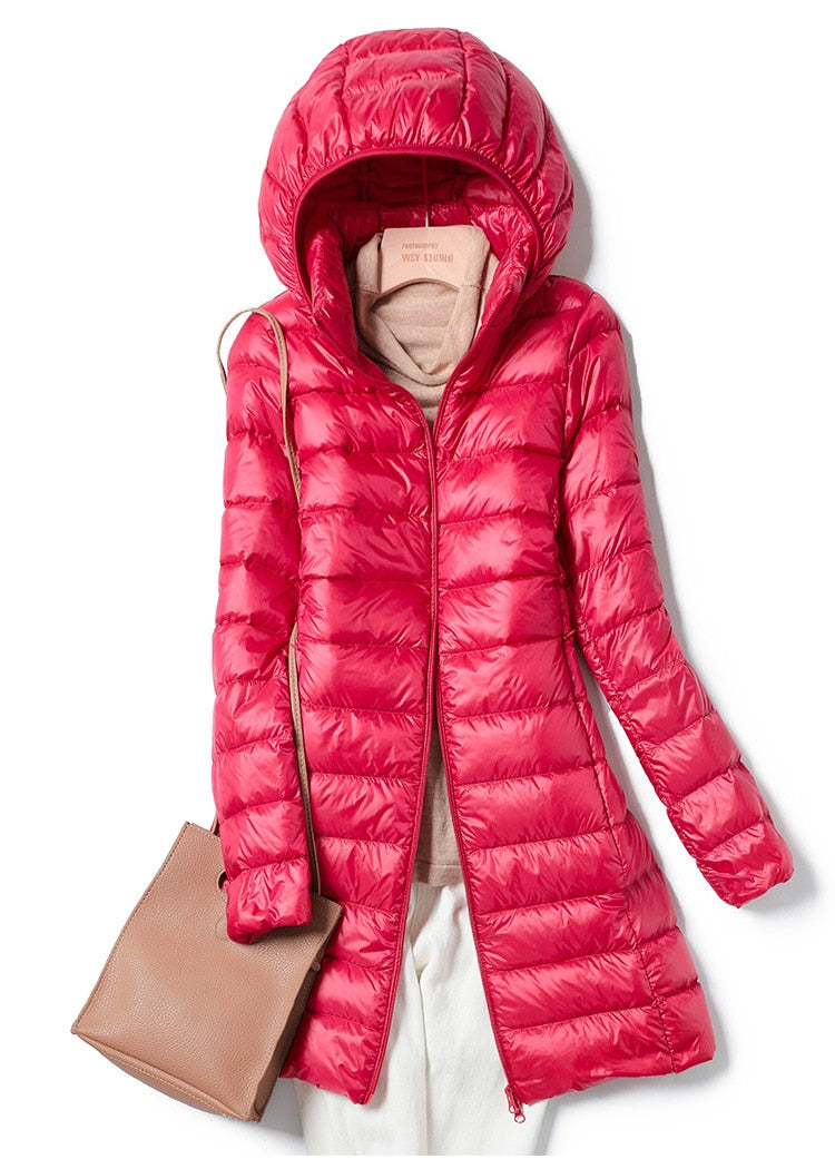 Carla Donsjack Dames – Ultralichte Warme Jas met Modern Ontwerp & Dagelijks Comfort
