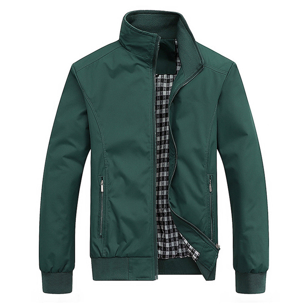 Scottie Leichte Reißverschlussjacke für Herren – Sportliche Freizeitjacke mit Stehkragen für die Zwischensaison