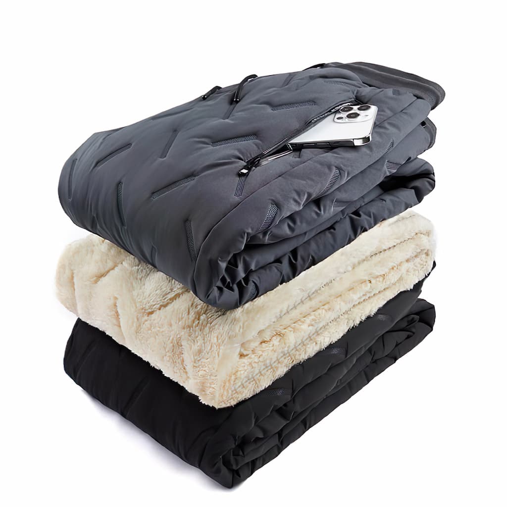Leila Pantalon Termic Femei – Jogging de Iarnă Impermeabil din Polar Moale cu Buzunare