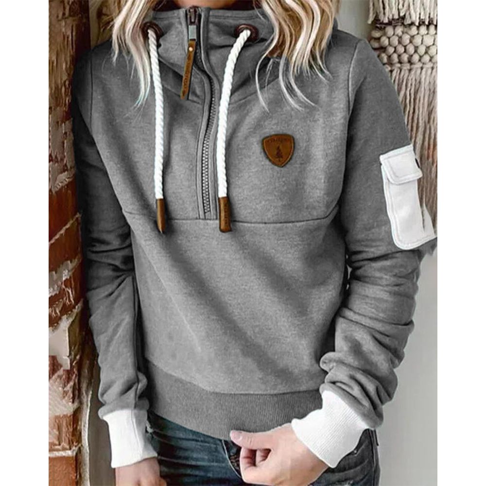 Aarohi Sweat à capuche premium pour femme – Dickes und weiches Mesh mit lässigem Schnitt & verstellbarer Kapuze