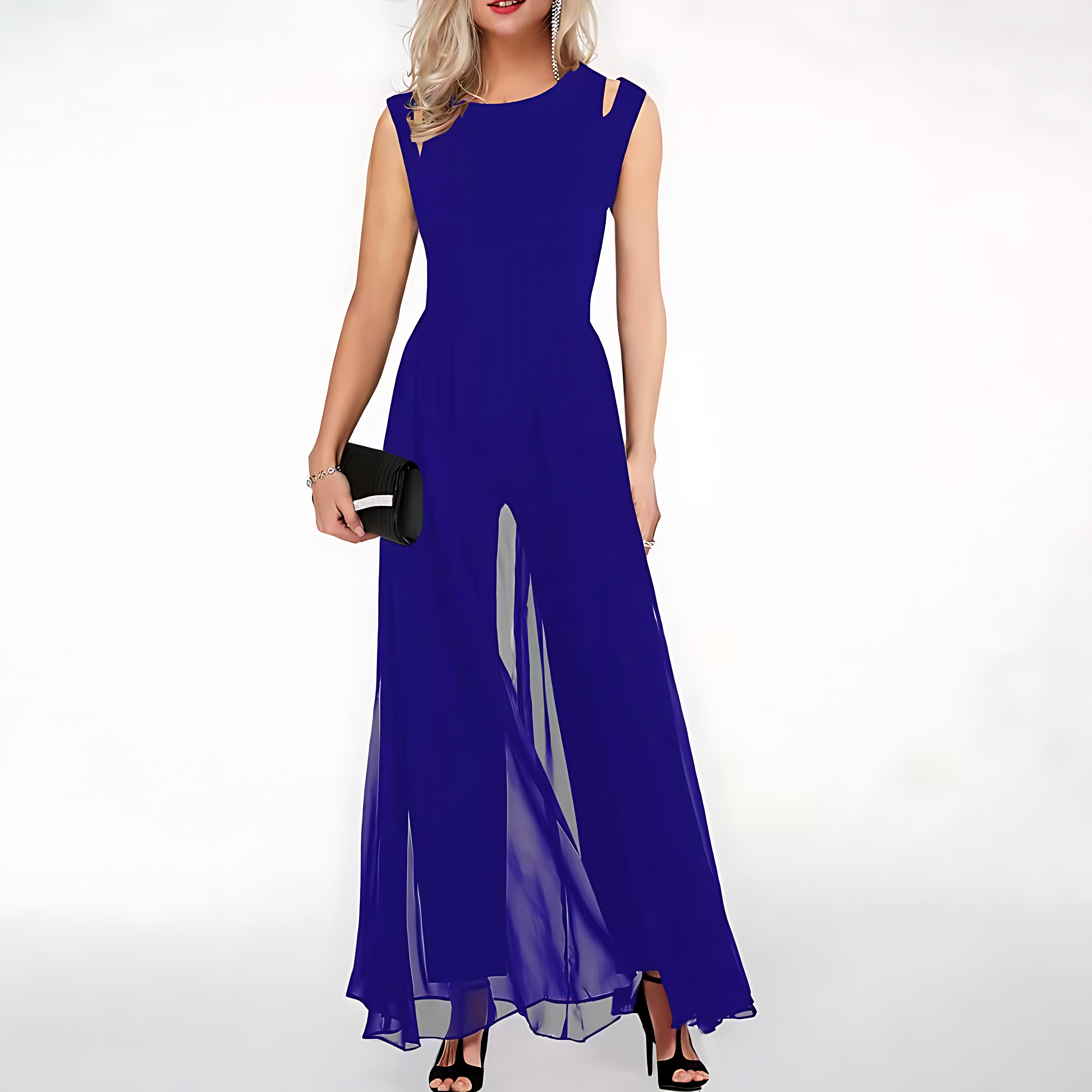 Nalani Dames Jumpsuit – Zachte Katoen, Elegant & Comfortabel voor Alle Gelegenheden
