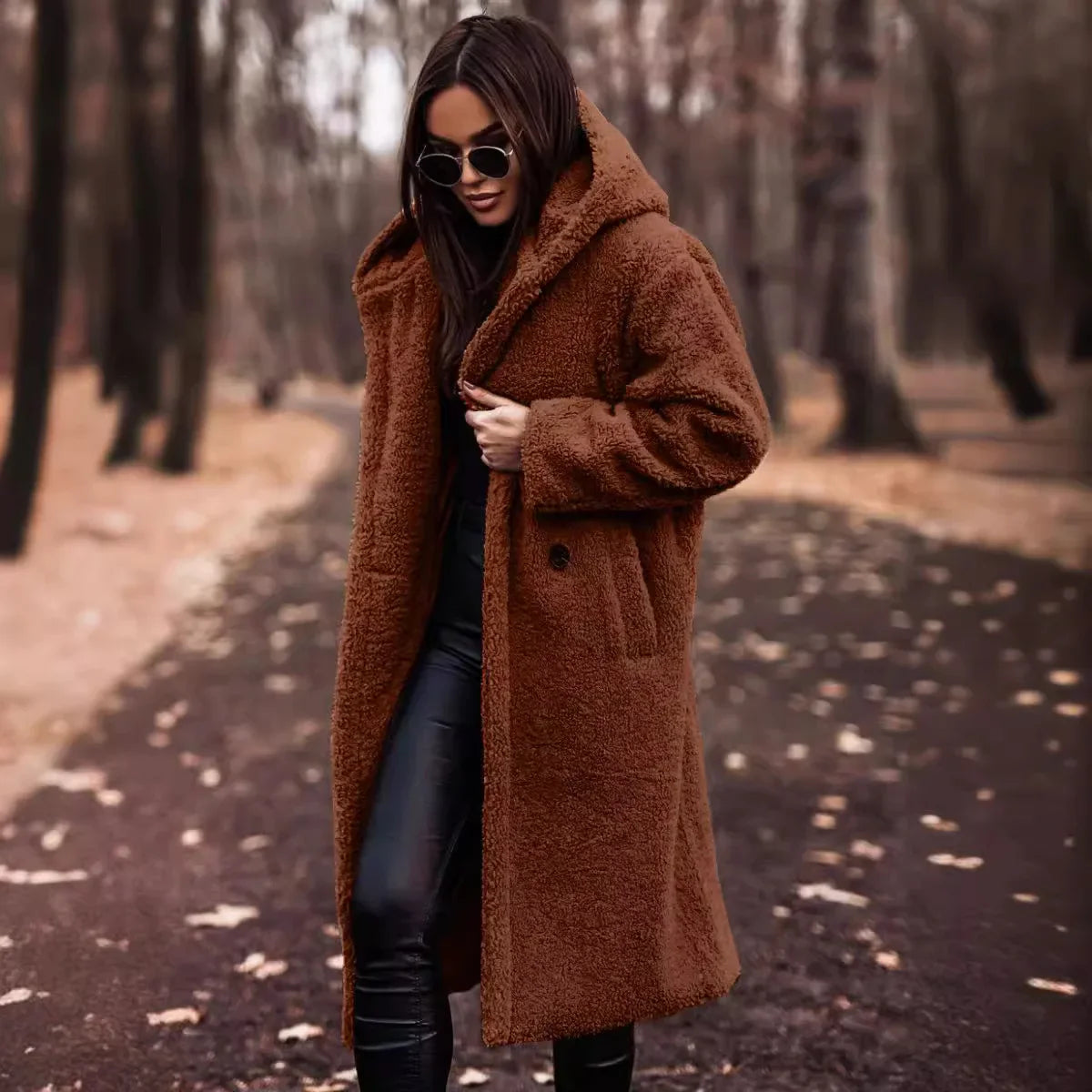 Faith Manteau d’Automne pour Femme – Veste Chaude et Élégante avec Fermeture Sécurisée & Design Chic Moderne