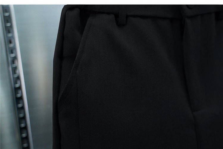 Leo Men's Stretch Pants – Modern slim pants with elastic waistband & smart casual style