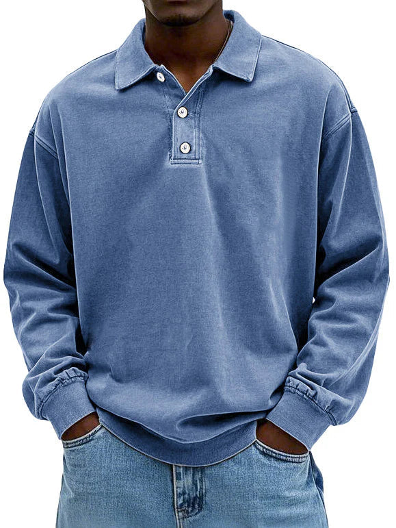 Rory Polo Homme Élégant – Haut Smart-Casual Confortable au Style Moderne & Intemporel