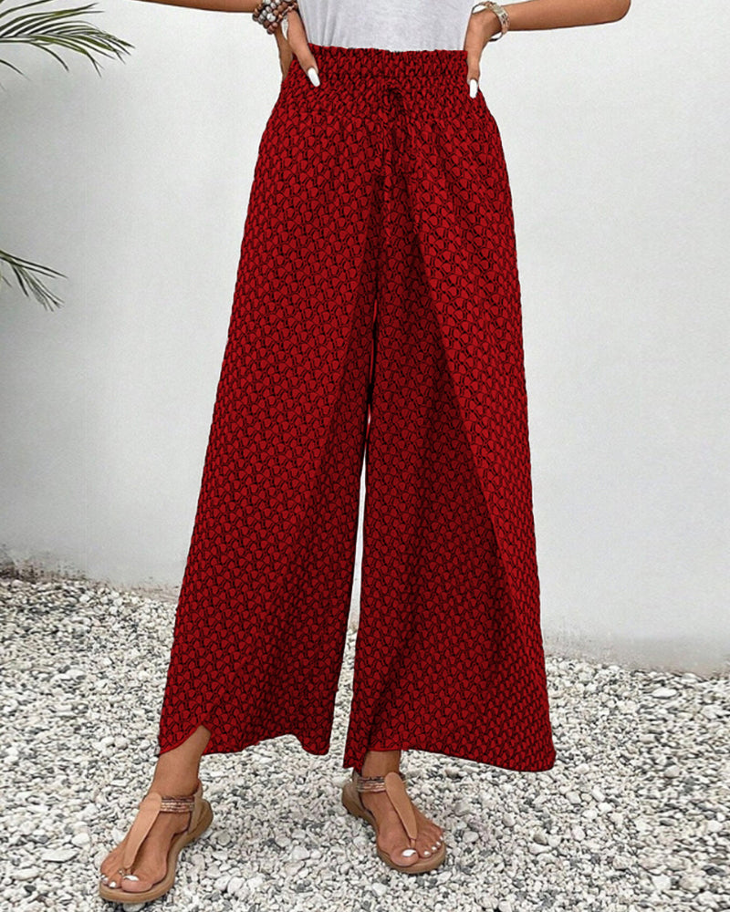 Henriette Pantalon Large Femme – Vysoký pas, lichotivý střih a pohodlná látka