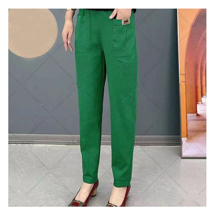 Mariana Παντελόνι Γυναικείο από Βαμβάκι – Άνετη Κοπή σε Ελαστικό & Οικολογικό Ύφασμα