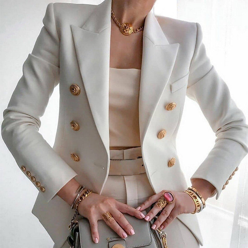 Hailey Blazer Femme Élégant – Blazer Luxueux & Confortable au Style Chic Polyvalent