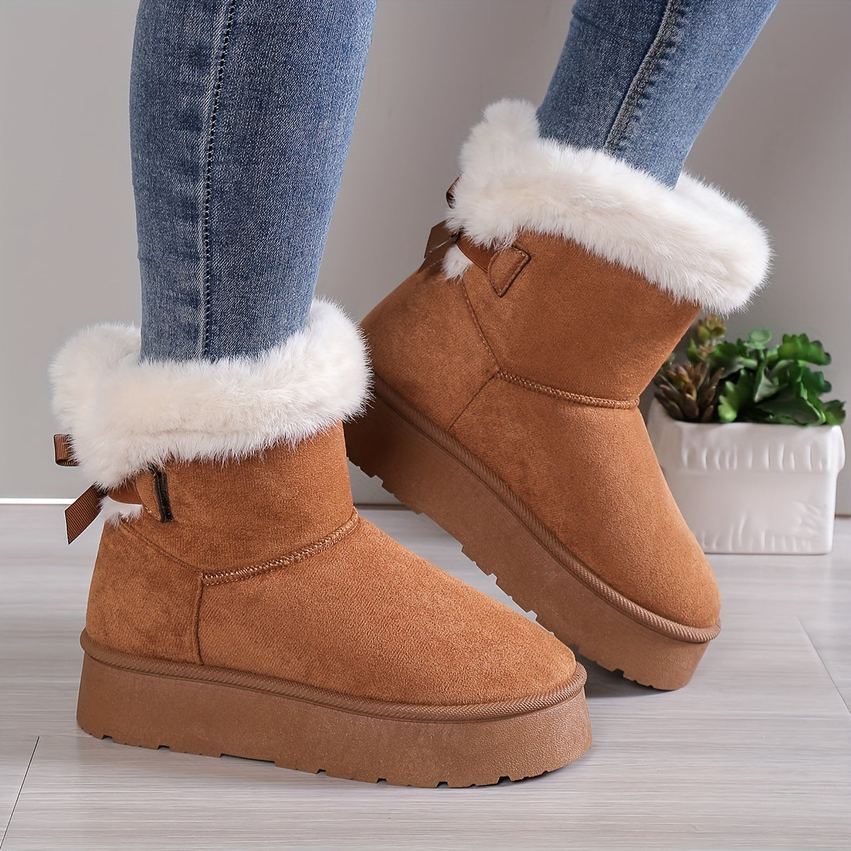 Zainab Bottes Hiver Femme – Teplá termo podšívka & pohodlná protiskluzová podrážka