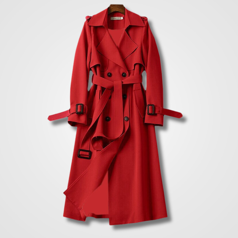 Lisa Trench-Coat Femme – Élégant, Intemporel & Polyvalent