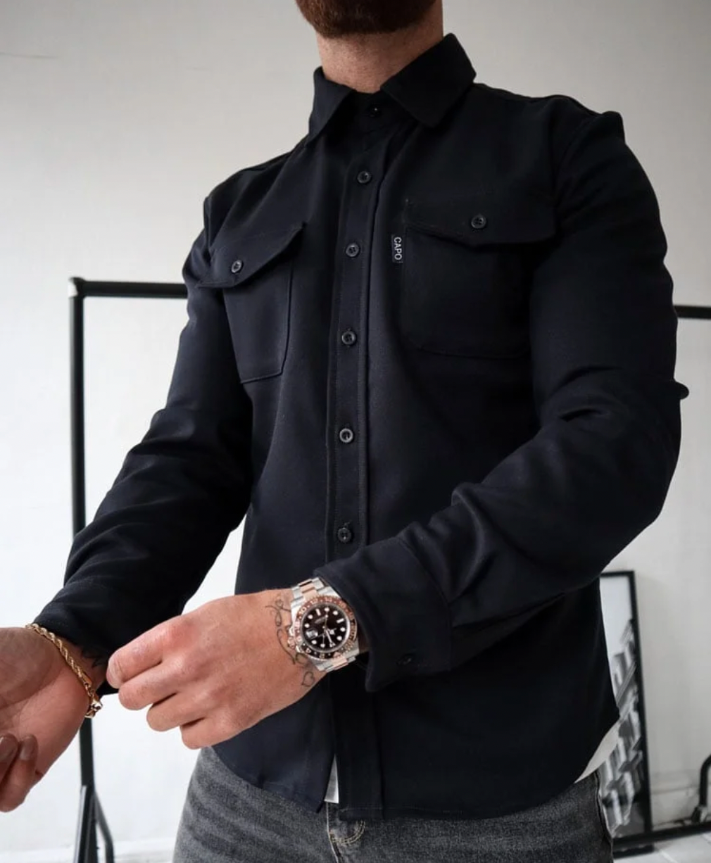 Maxim Férfi Ing – Elegáns Pamut Prémium Ing Őszre és Hétköznapi Alkalmakra