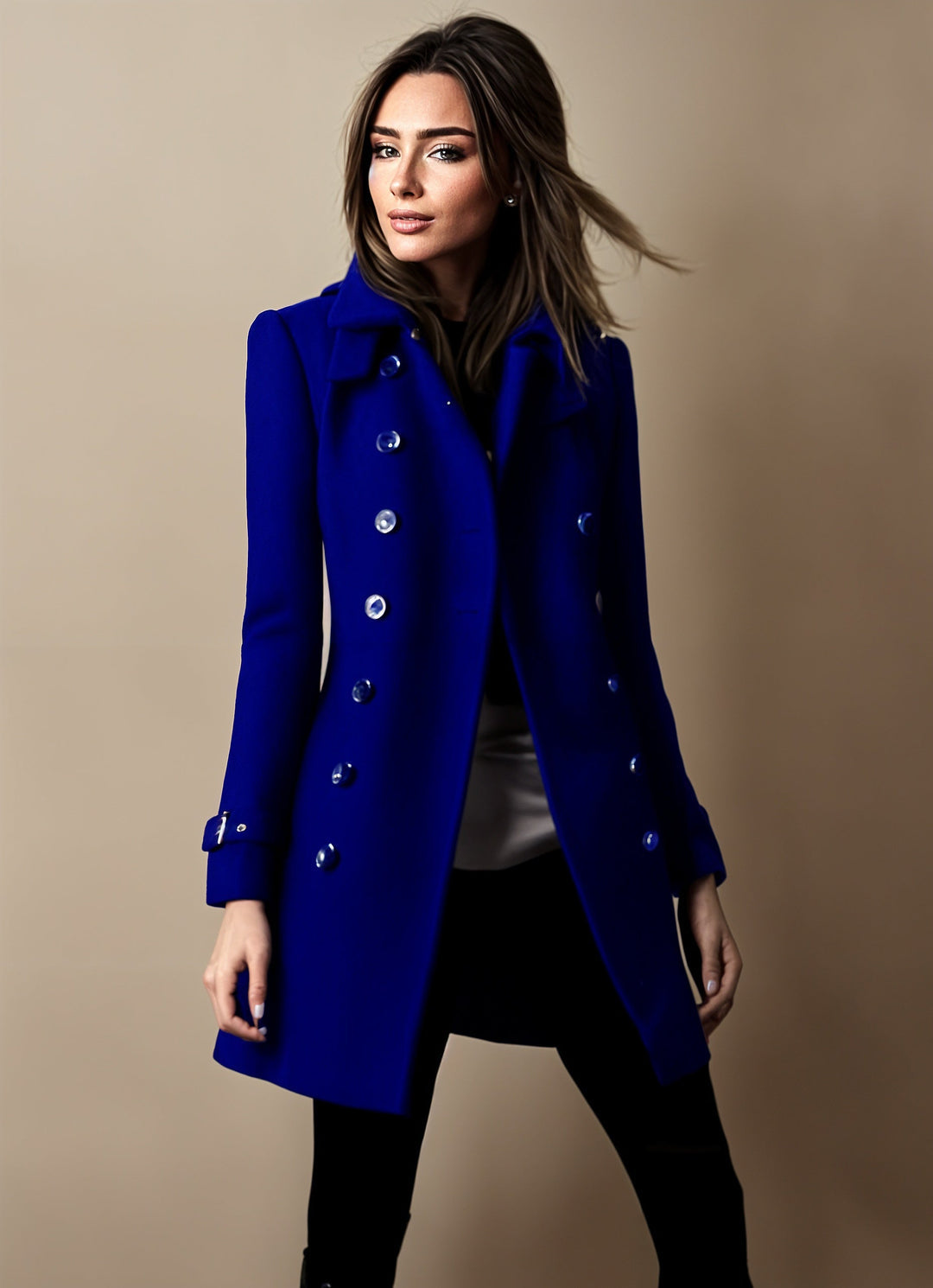Josephine Manteau Femme – Palton elegant cu guler clasic și croială șic versatilă
